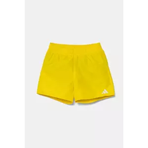 adidas Performance pantaloni scurți de baie copii culoarea galben, JX5018 imagine