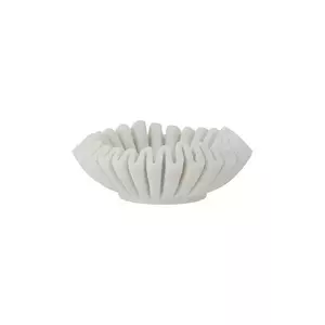 Bloomingville bol decorativ Harmonia culoarea alb imagine