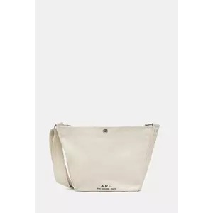 A.P.C. geantă besace journal small culoarea bej, PSAJZ.M67010 imagine