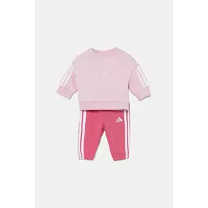 adidas trening bebeluși culoarea roz, JV9853 imagine