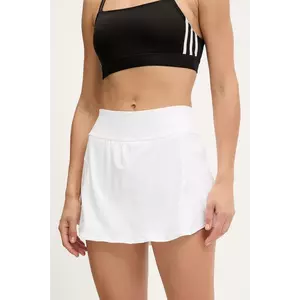 adidas Performance fustă sport Tennis culoarea alb, mini, evazați, JE7102 imagine