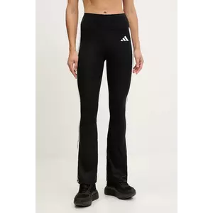 adidas Performance leggins de antrenament Optime Essentials culoarea negru, cu imprimeu, JD6544 imagine