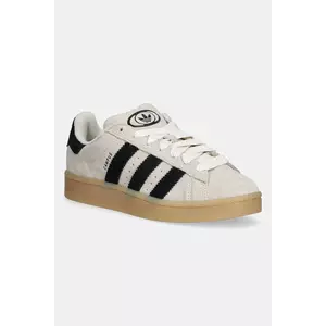 adidas Originals sneakers din piele întoarsă Campus 00S culoarea bej, JQ8356 imagine