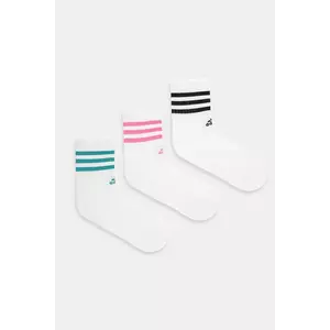 adidas șosete Essentials 3-pack culoarea alb, JW2765 imagine
