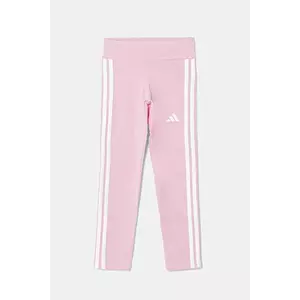 adidas leggins copii culoarea violet, cu imprimeu, KB7306 imagine