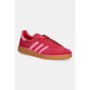 adidas Originals sneakers din piele întoarsă HANDBALL SPEZIAL culoarea roz, JP7999 imagine