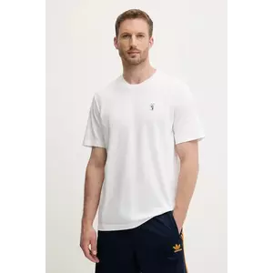 adidas tricou din bumbac culoarea alb, uni, JZ7440 imagine