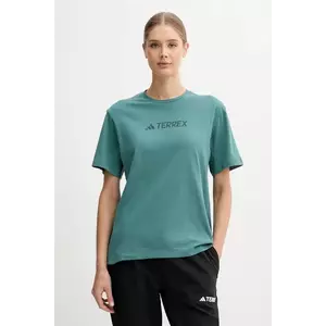 adidas TERREX tricou sport culoarea verde, JM2817 imagine