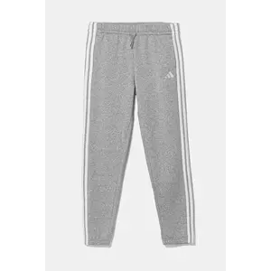 adidas pantaloni de trening pentru copii culoarea gri, cu imprimeu, JY4995 imagine