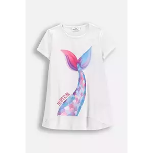 Coccodrillo tricou culoarea alb, INSIDE OCEAN GIRL KIDS imagine