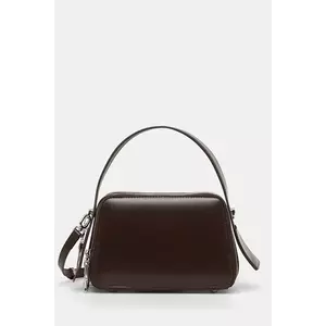 Answear Lab poseta de piele culoarea maro imagine