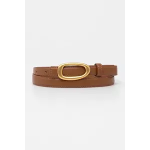 Answear Lab curea de piele culoarea maro imagine