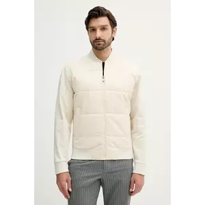 BOSS geacă bomber culoarea bej, de tranzitie, 50532767 imagine