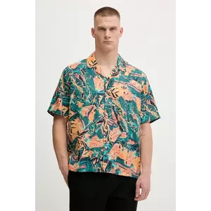 adidas Originals cămașă Resort Shirt culoarea portocaliu, relaxed, KC5901 imagine