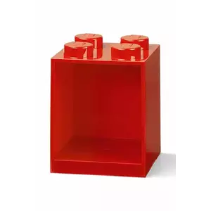 Lego raft de perete culoarea rosu imagine