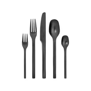 Villeroy & Boch set de tacâmuri pentru 4 persoane culoarea negru imagine