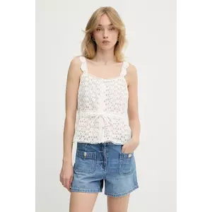 Morgan top culoarea alb, BEGUIN imagine
