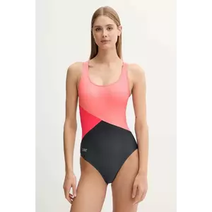 Aqua Speed costum de baie dintr-o bucată culoarea gri, cupă ușor rigidizată, BELLA imagine