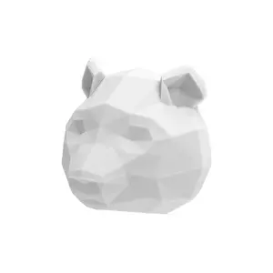MOB lampă de noapte pentru perete Wild Light Bear 16 x 16 x 17 cm culoarea alb imagine