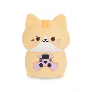Balvi lampă de noptieră Kawaii Gamer 14, 5 cm culoarea gri imagine