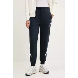 adidas pantaloni de trening x Z.N.E culoarea bleumarin, cu imprimeu, JW7737 imagine