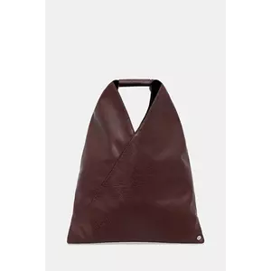 MM6 Maison Margiela poșetă culoarea bordo, S54WD0043 imagine