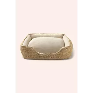 Calma House pat pentru animale de companie 87x58x25 cm culoarea bej imagine