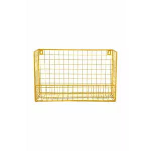 Present Time raft de perete Reja culoarea galben imagine