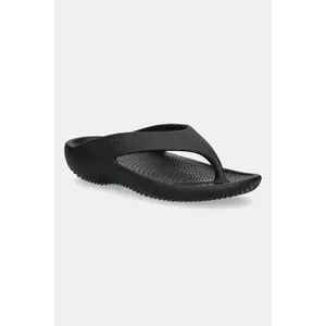 Crocs șlapi Mellow Recovery Flip culoarea negru, cu toc plat, 211100 imagine