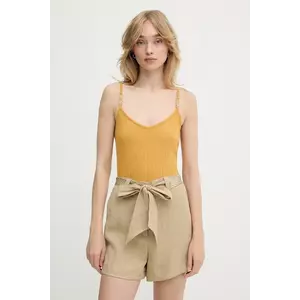 Morgan top culoarea galben, BAO imagine