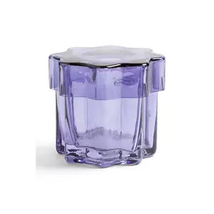 &k amsterdam borcan cu capac culoarea violet imagine