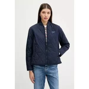 Tommy Jeans geacă culoarea bleumarin, de tranziție, DW0DW20962 imagine