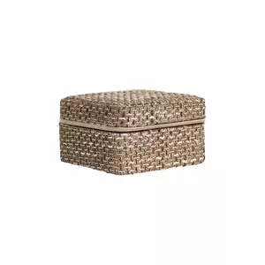 House Nordic cutie de bijuterii Marrakech 11 x 11 x 6, 5 cm culoarea bej imagine