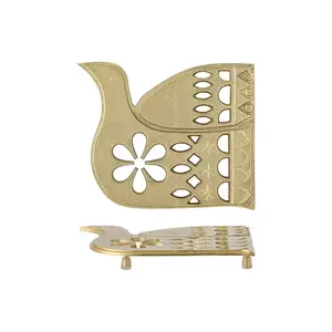 Bloomingville suport de bucătărie 20 x 2 x 16, 5 cm culoarea galben imagine