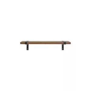 House Nordic raft de perete Luxor 50 x 15 x 10 cm culoarea maro imagine