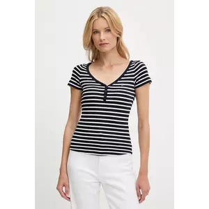 Tommy Jeans tricou culoarea bleumarin, DW0DW20902 imagine
