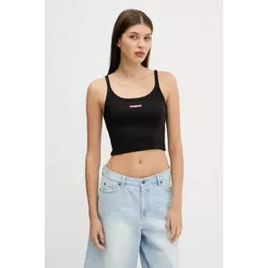 Tommy Jeans top culoarea negru, DW0DW20924 imagine
