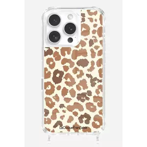 LaCoqueFrançaise husă pentru telefon iPhone 16 Pro culoarea maro imagine