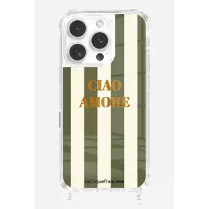 LaCoqueFrançaise husă pentru telefon iPhone 16 Pro Max culoarea verde imagine