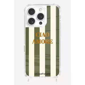 LaCoqueFrançaise husă pentru telefon iPhone 16 Pro culoarea verde imagine