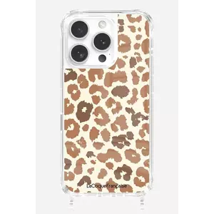 LaCoqueFrançaise husă pentru telefon iPhone 16 culoarea maro imagine