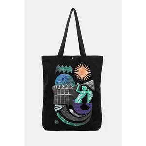 Medicine geanta de bumbac culoarea negru imagine