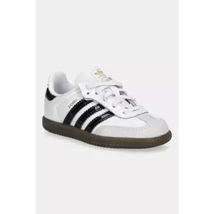 adidas Originals sneakers pentru copii SAMBA OG culoarea alb, JQ2848 imagine