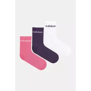 adidas Performance șosete copii 3-pack culoarea roz, JW0328 imagine