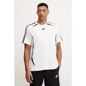 adidas Originals tricou din bumbac Teamgeist Tee culoarea alb, cu imprimeu, KE0146 imagine