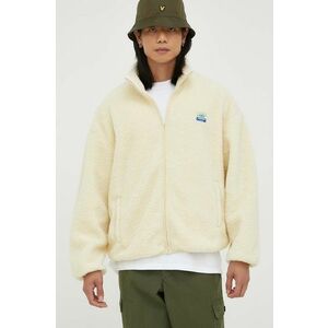 American Vintage geaca barbati, culoarea bej, de tranzitie, oversize imagine