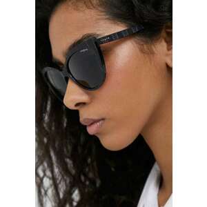 VOGUE ochelari de soare femei, culoarea negru imagine