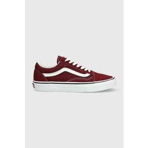 Vans tenisi Old Skool femei, culoarea bordo imagine