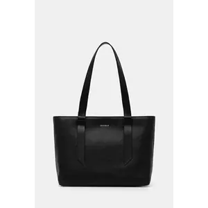 Coccinelle poseta de piele culoarea negru, E1 R1K 11 02 01 imagine
