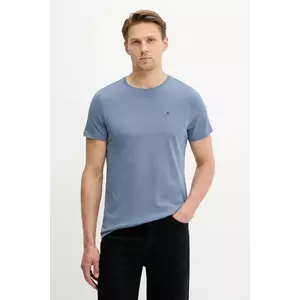 Tommy Jeans tricou din bumbac culoarea alb, uni, DM0DM04411 imagine